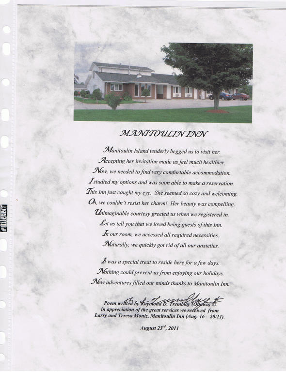 Mindemoya Manitoulin Inn מראה חיצוני תמונה
